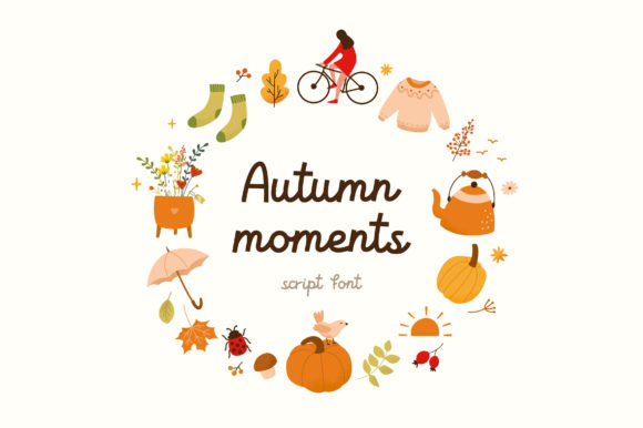 Autumn Moments Font Review