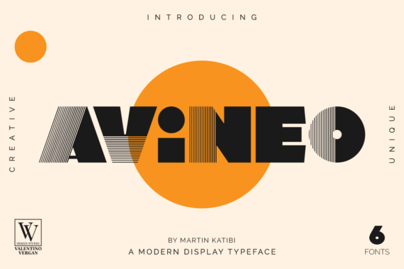 Avineo: Modern Font for Business Branding