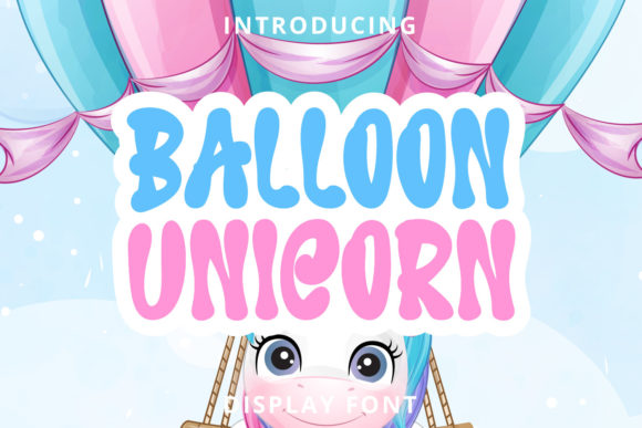 Balloon Unicorn Font