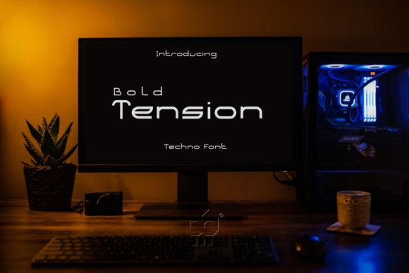 Bold Tension Font: Modern Typography for Digital Impact