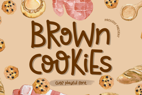 Brown Cookies Font Review