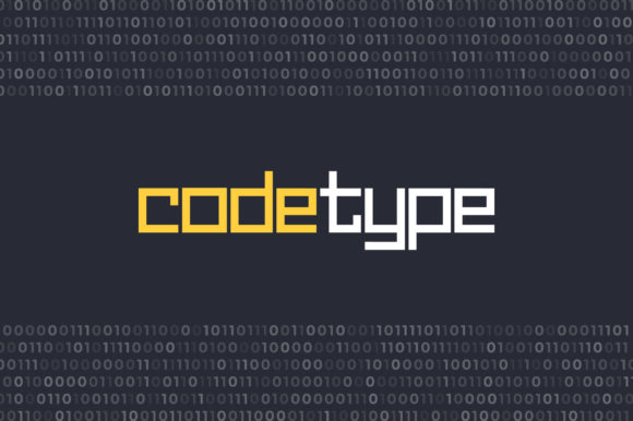 Codetype: A Bold Display Font