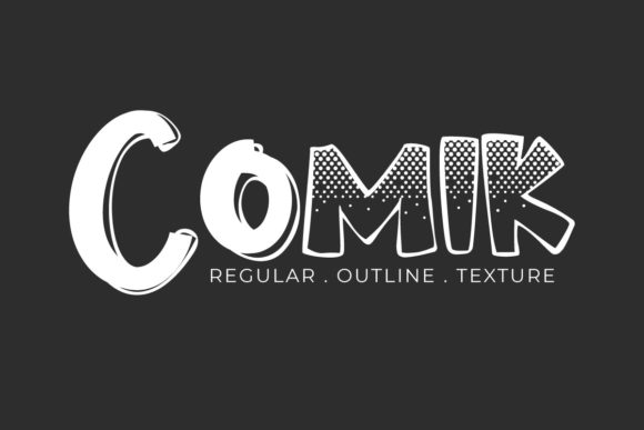 Comik: A Retro Display Font