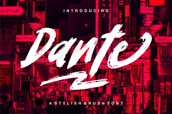 Dante: A Bold Display Font