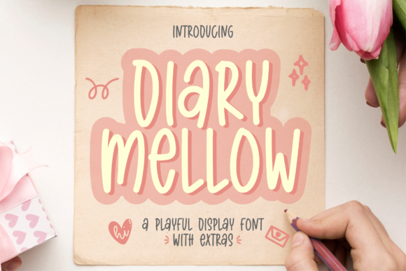 Diary Mellow: A Font for Delightful Design
