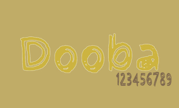 Dooba: A Bold Display Font for Marketers