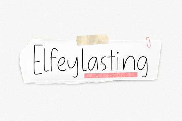 Elfeylasting Font for Web Design