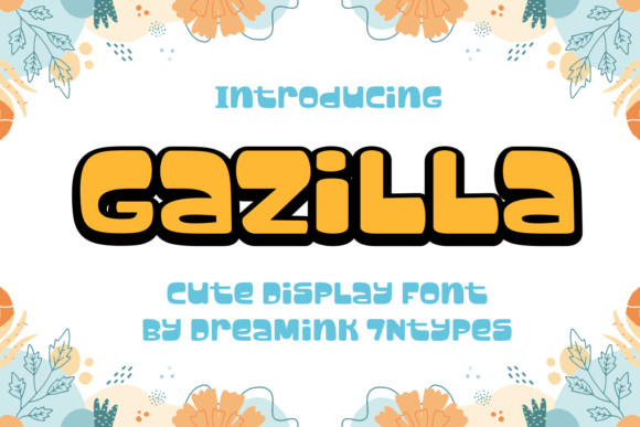 Gazilla Font for Editorial Design