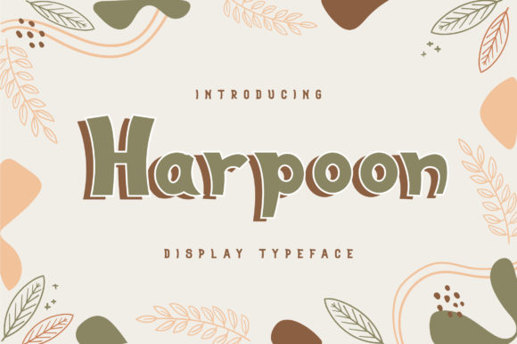 Harpoon Font for Bold Branding
