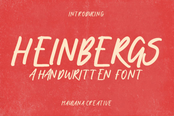 Heinbergs Font for Web Design
