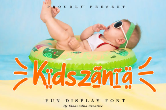 Kidszania: A Playful Display Font