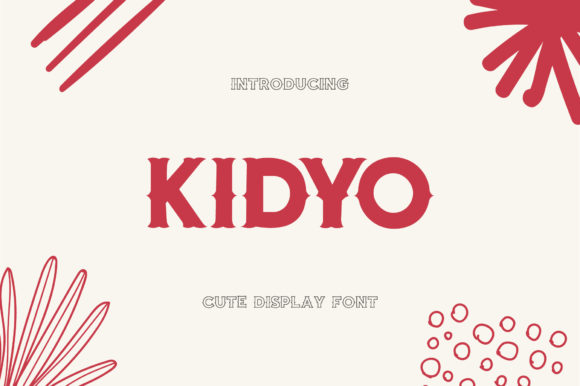 Kidyo: A Cool Display Font for Business