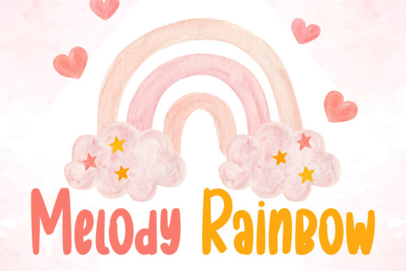 Melody Rainbow Font