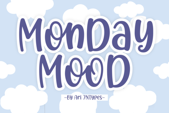 Monday Mood Font for Web Design