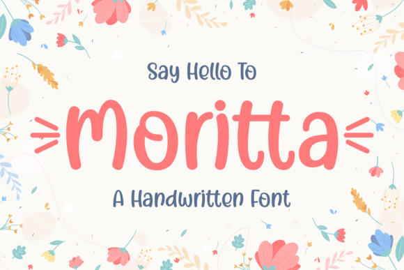 Moritta: A Stylish Display Font