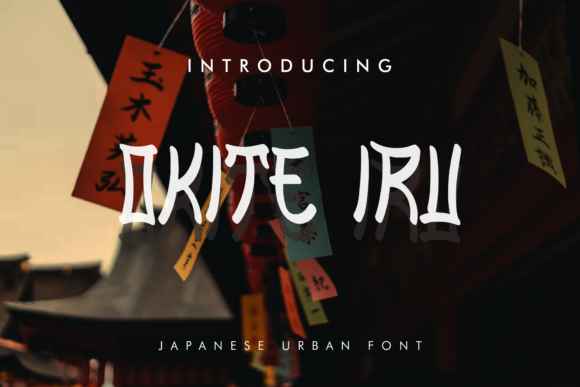 Okite Iru: A Japanese-Inspired Display Font