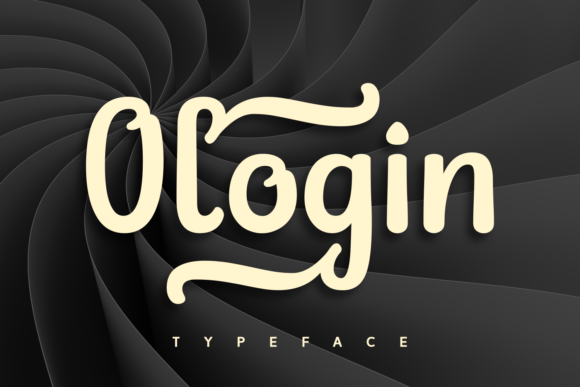 Ologin Font: Vintage Elegance for Editorial Design