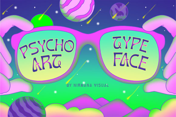 Psychoart Font for Creative Projects