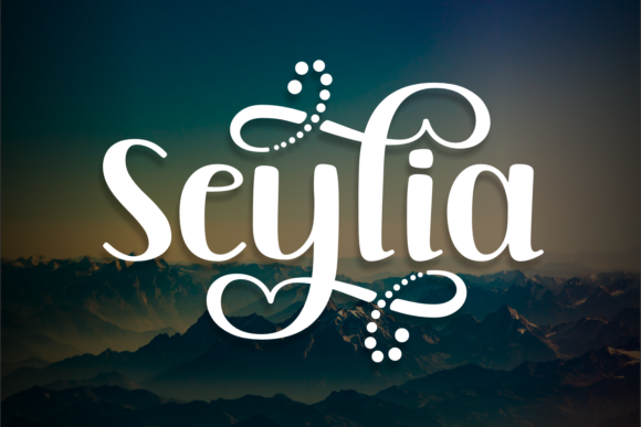 Seylia: A Stylish Display Font for Creative Projects