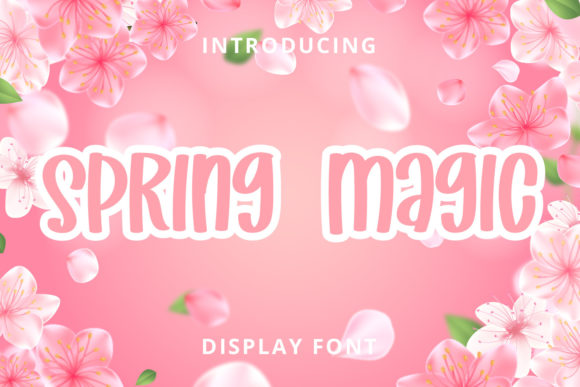 Spring Magic Font for Creative Brands