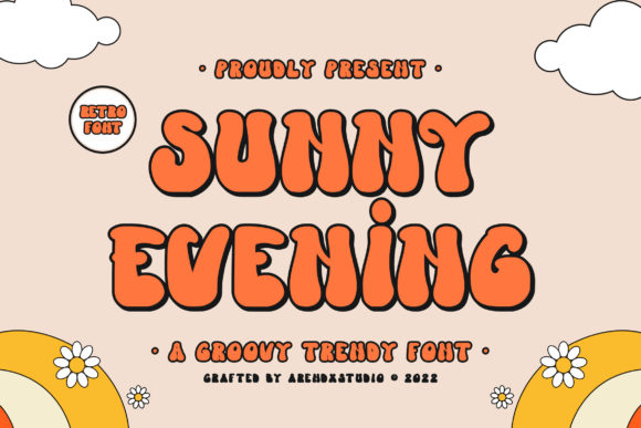 Sunny Evening Font for Creative Design