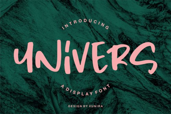 Univers: A Cool Display Font