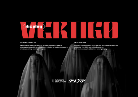 Vertigo Font for Creative Projects